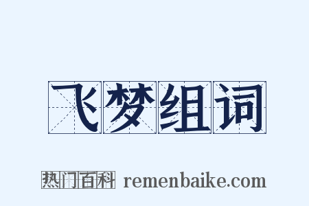 飞梦组词是什么意思的图片